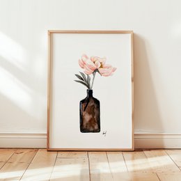Art print - Coral Blossom