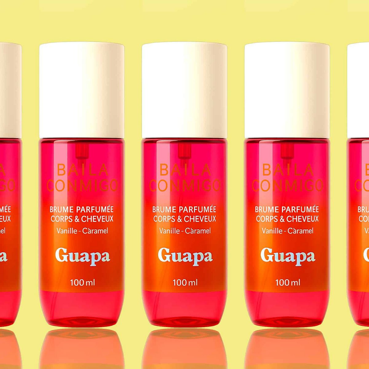 Scented body & hair mist - GUAPA - Vanilla caramel