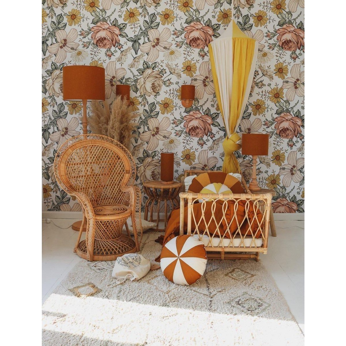 Almohada Patchwork “Caramelo Caramelo”