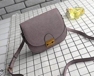 AnBeck small classic handbag with a matte leather finish