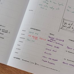 Quaderno di cancelleria per la famiglia