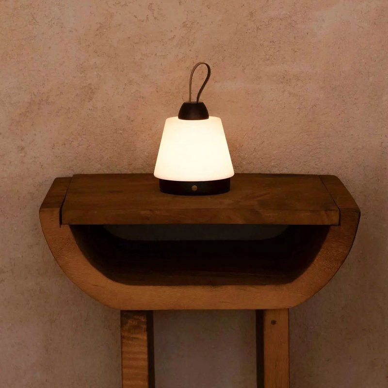 Liv Mørkebrun Genopladelig Lampe