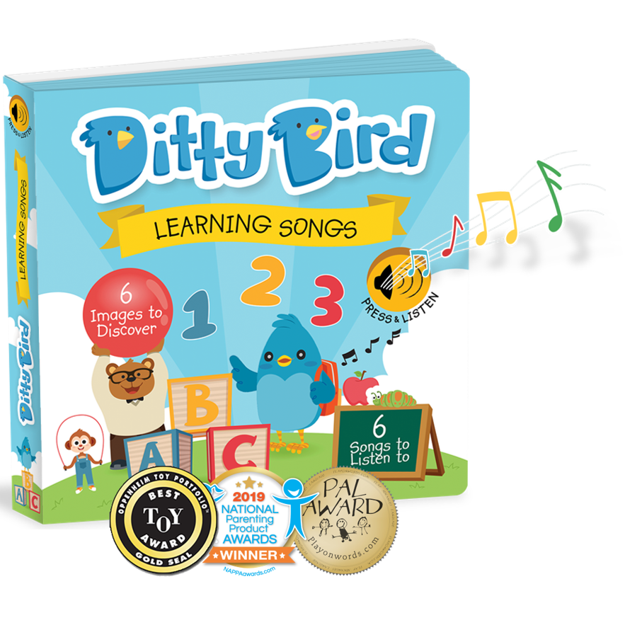 Ditty Bird Baby Sound Book: liedjes leren
