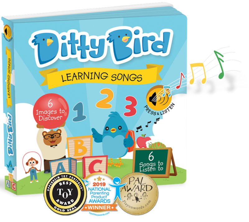 Ditty Bird Baby Sound Book: Canciones de aprendizaje