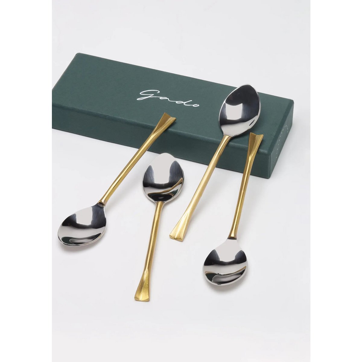 Table Spoons | Sona Chaandi Dessert Handmade | Set of 4