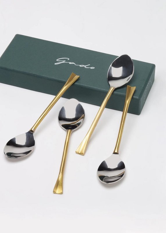 Bordskeer | Sona Chaandi Dessert Håndlavet | Sæt med 4