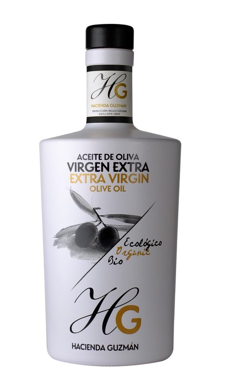 Hacienda Guzman - Olive Oil Coupage - White Bottle 500 ml - BIO