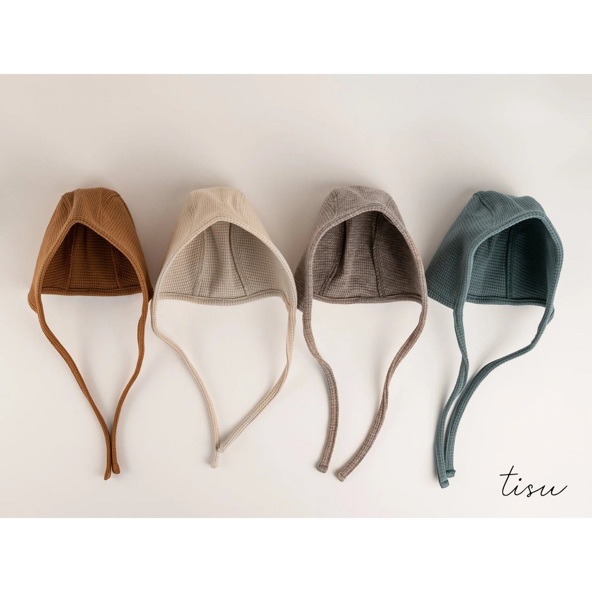 TISU baby bonnet, Ecru
