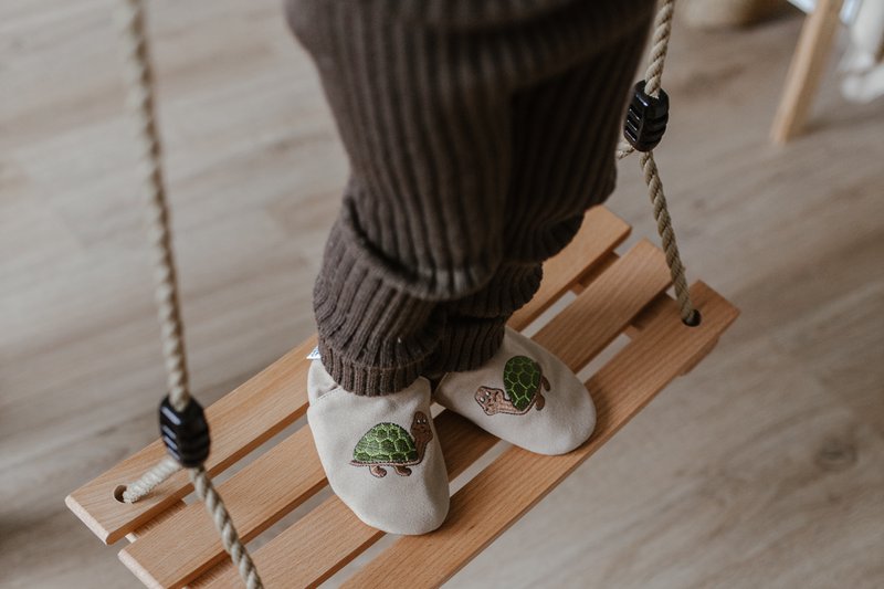 Børnesko RecyStep turtle beige