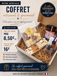 Artisanal and gourmet box ready to offer