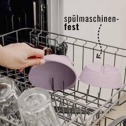 ne&no® Erhöhter Silikon Katzennapf + mit verstellbarer Neigung