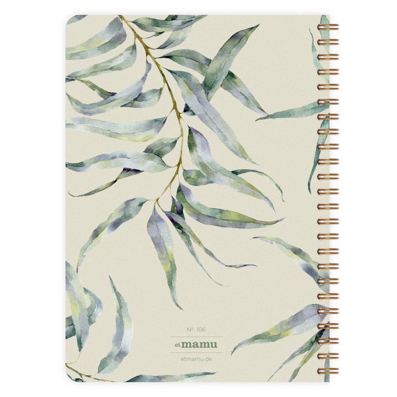 Notizblock Wild Leaves A5