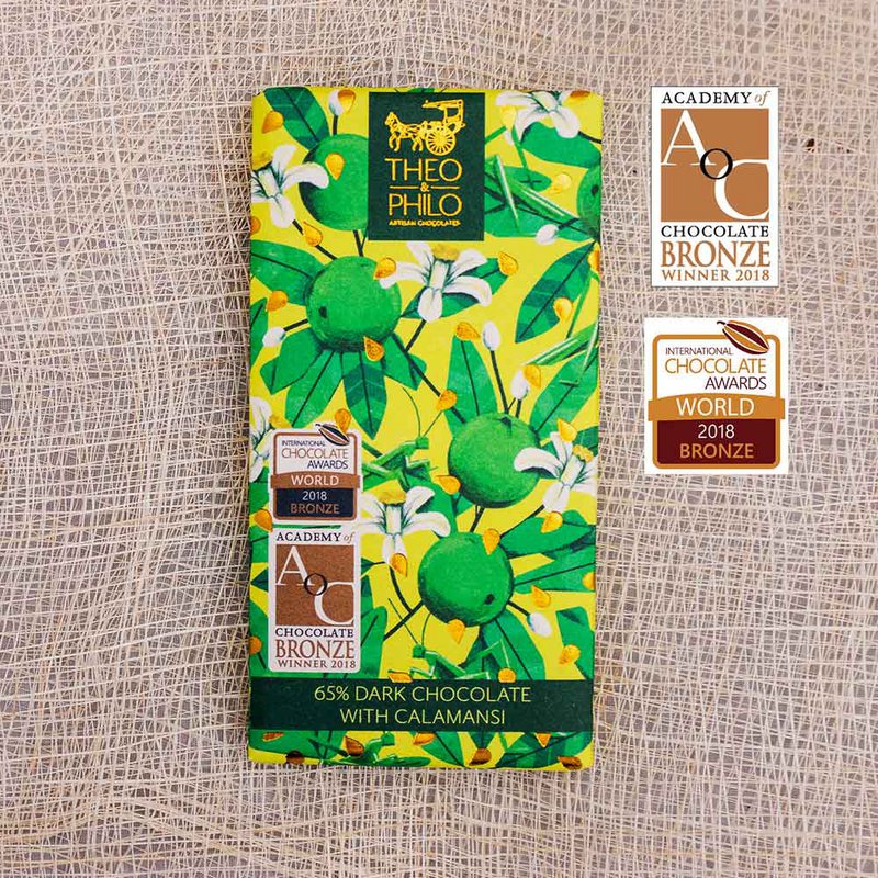 65% mørk chokolade med Calamansi Citrus
