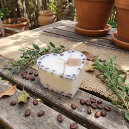 Heart Gift Box Large Heart With Coffee Beans