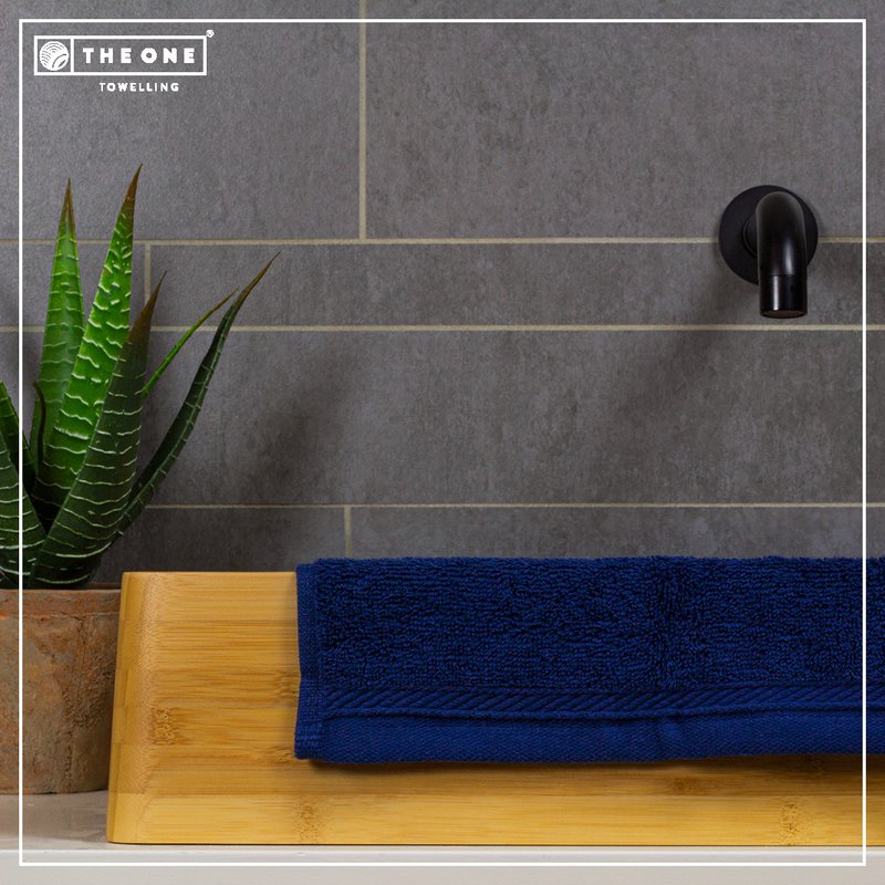 Organic 100% cotton Bath Towel 70x140 cm, 550 gr./m²  Navy Blue