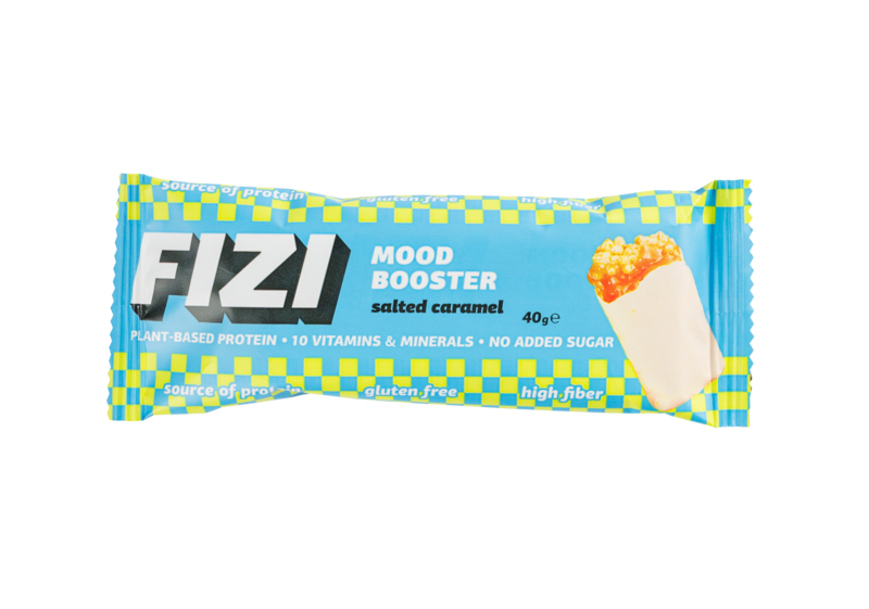 Vegansk glutenfri bar "Saltede karamel" 40g