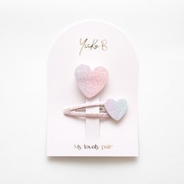 Duo Barrettes & Broche Enfant - My Lovely Pair Arc-en-Ciel