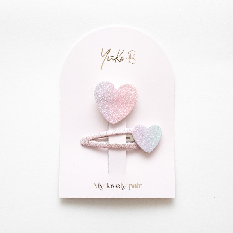 Duo Barrettes & Broche Enfant - My Lovely Pair Arc-en-Ciel