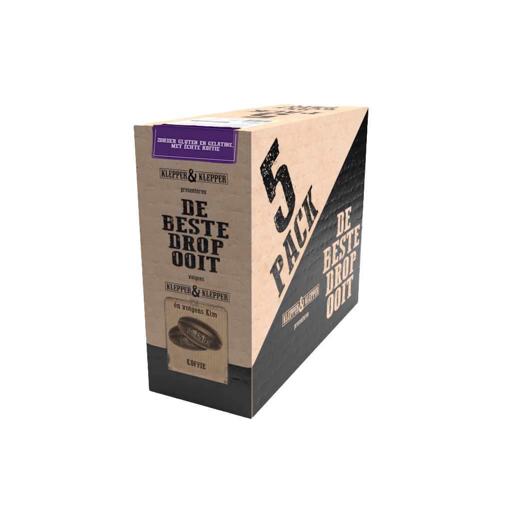 Le meilleur café de réglisse de tous les temps, paquet de 5 (5 x 200 gr)