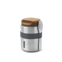 Black+Blum Thermo Pot – Thermo-Lebensmittelbehälter – 0,55 l – Grau