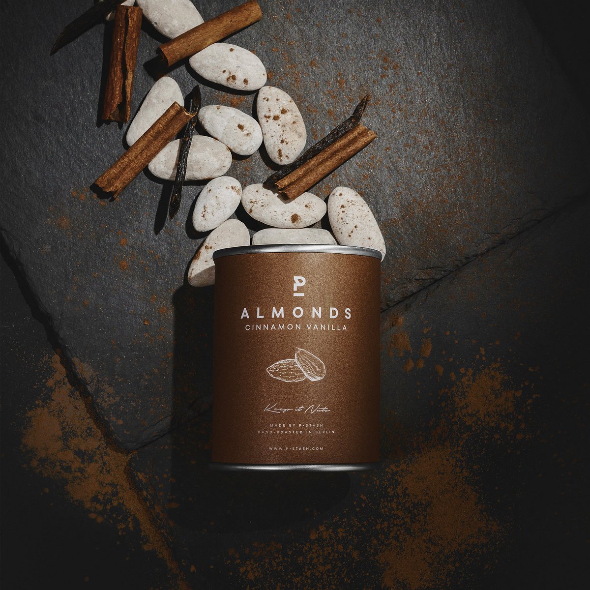 12x Almendra - Canela Vainilla - Mini 60g