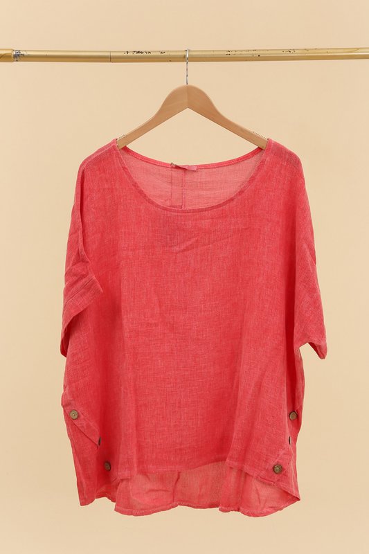 Blusa in lino RIF. 4649