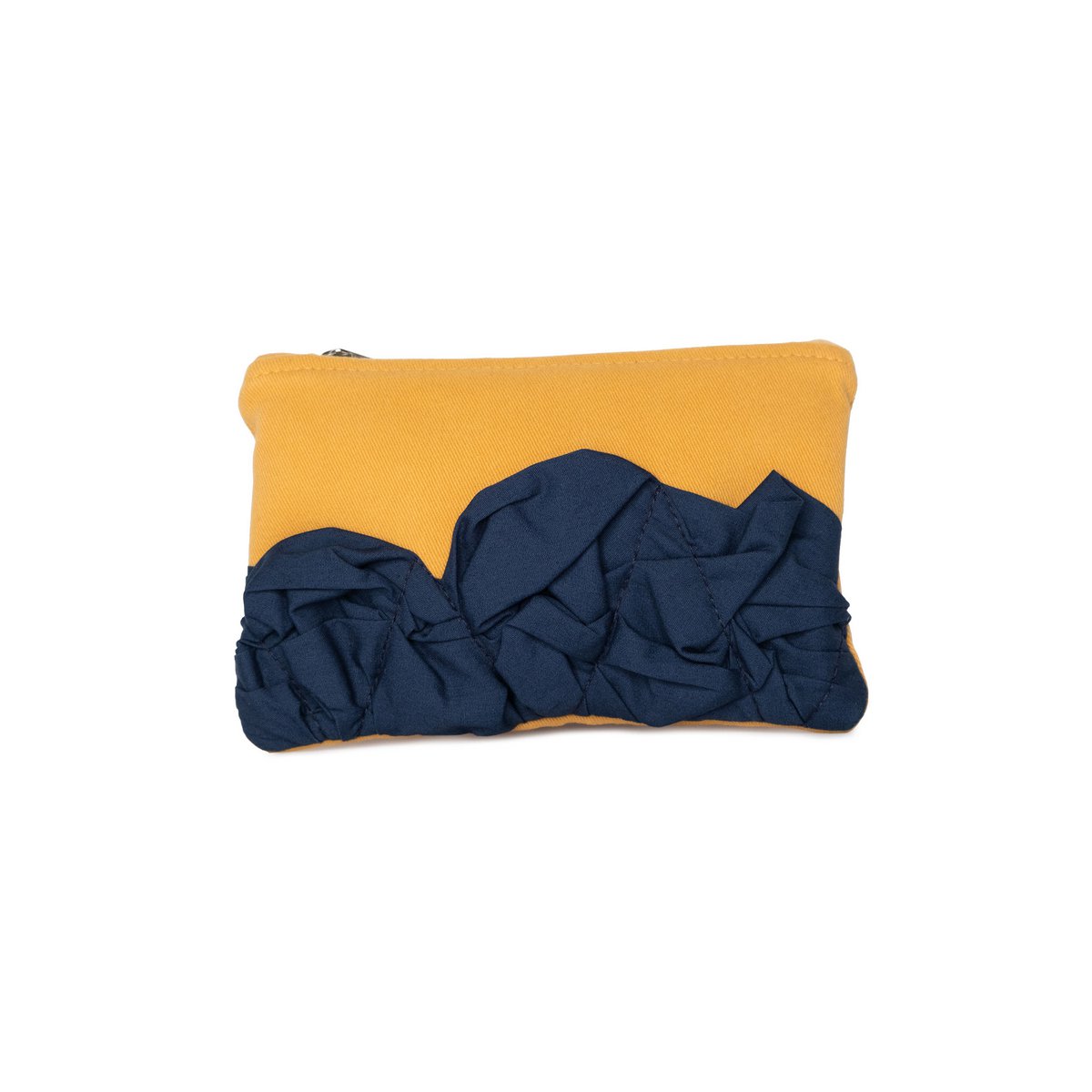 yellow + navy