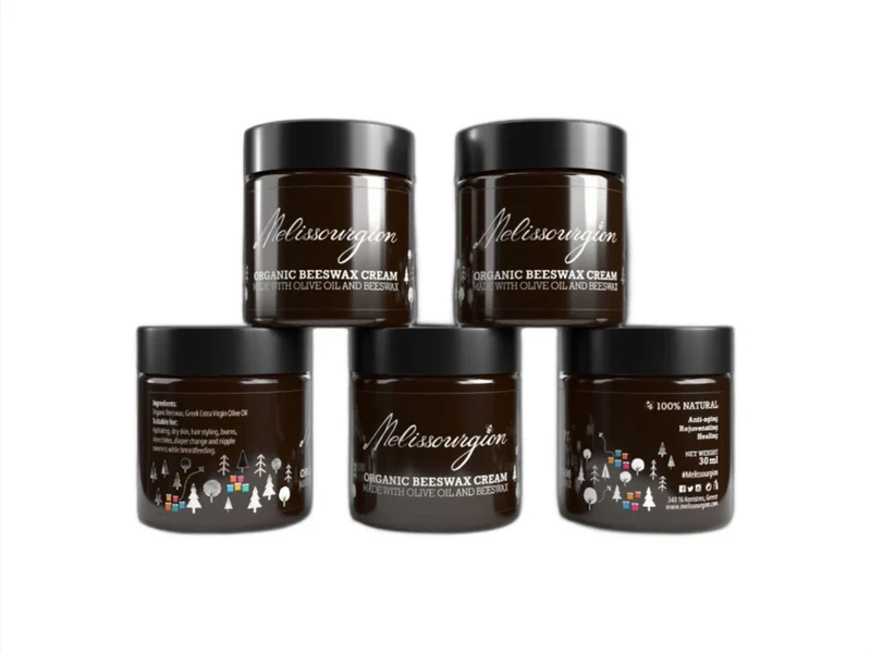 ORGANIC NATURAL BEESWAX CREAM - Melissourgion