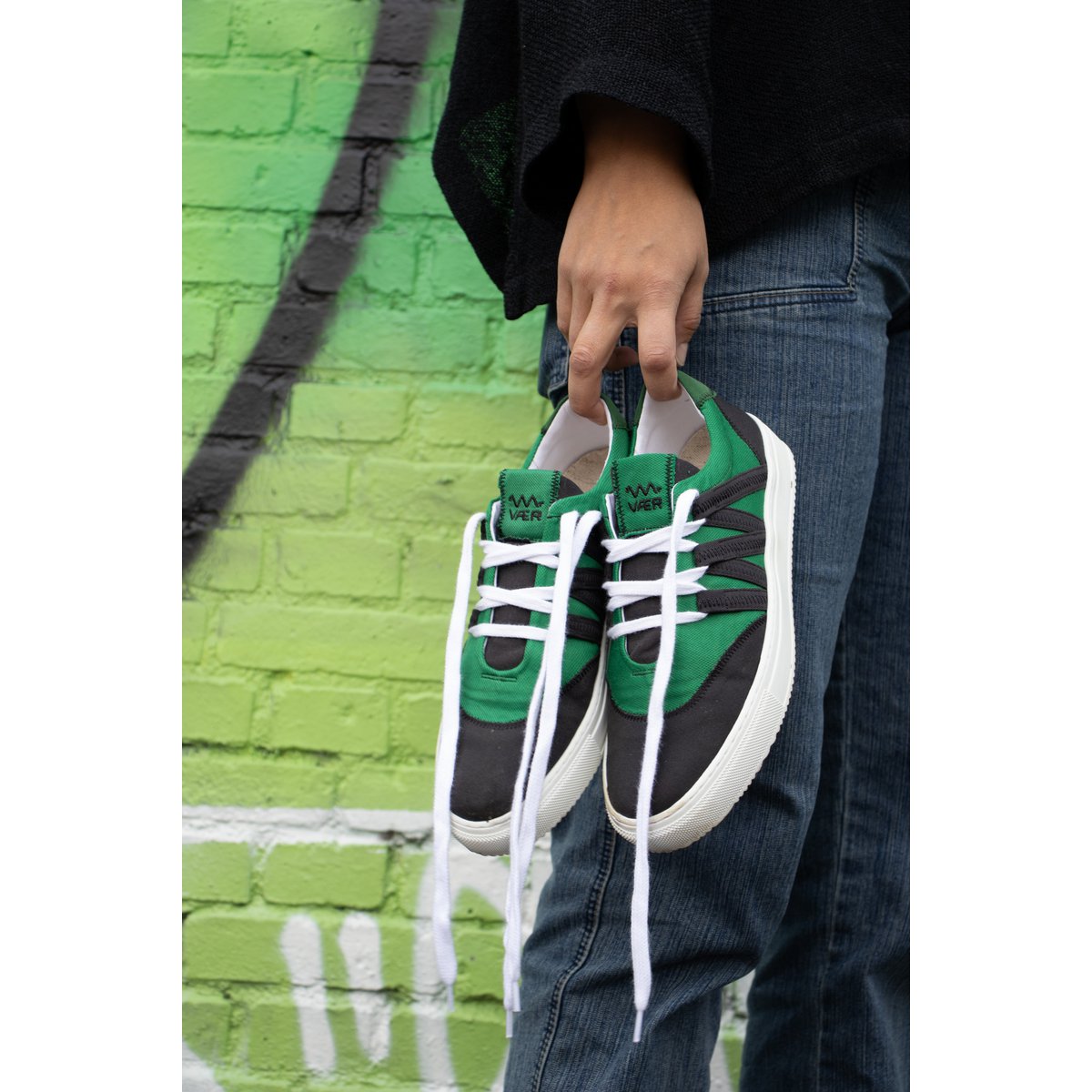 Green/White Phoenix Unisex Shoes