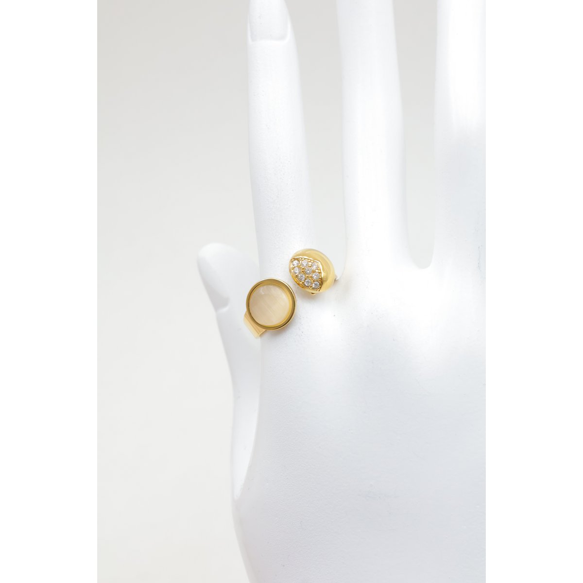 Bague en acier inoxydable ajustable