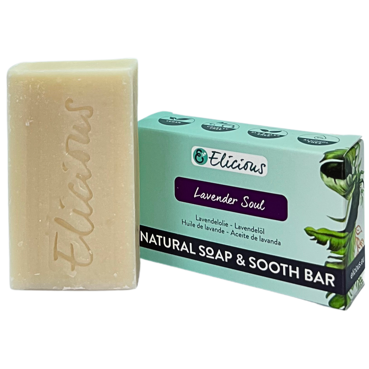 Handmade natural soap Lavender Soul 100g