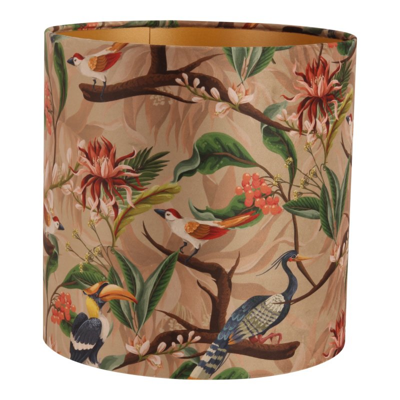 Paralume cilindro 30 cm - Beige - Tessuto