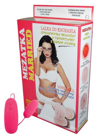 Boysoftoys - 26-00019V - verheiratete Puppe - Lalka Love Doll - Blowup Doll - Vibration - Masturbator