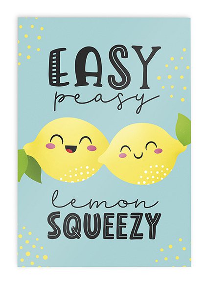 Lykønskningskort Succes Kort Succes Sæt det på kortet // Easy Peasy Lemon Squeezy