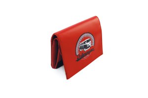 Volkswagen VW T1 Bus Portemonnee - Vintage Logo/Rood