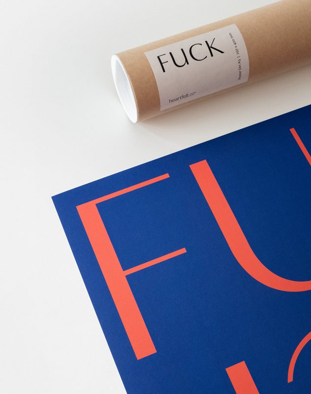 Poster "Fuck"
