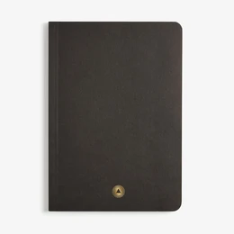 Væsentlig softcover -foret notebook