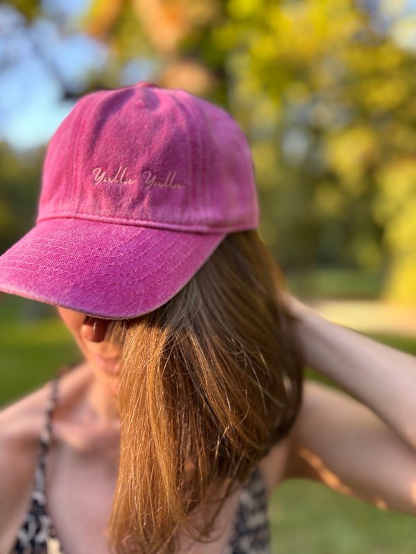 LAW! "Yalla Yalla" Cap in Pink Copy
