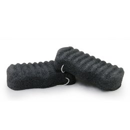 Konjac XL Body Sponge with Bamboo Charcoal