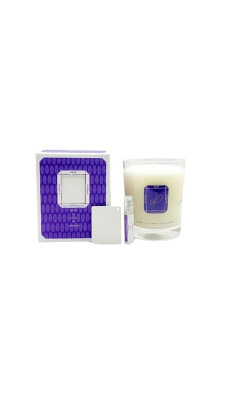 In a lavender field (vegetable candle)
