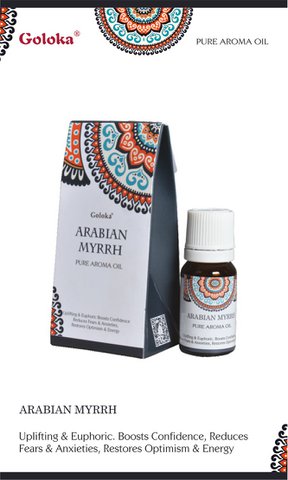  Goloka fragrance oil Arabian Mirrh 10ml