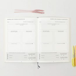 Prikkelarme planner Vlinder - Medium / A5+ ongedateerd