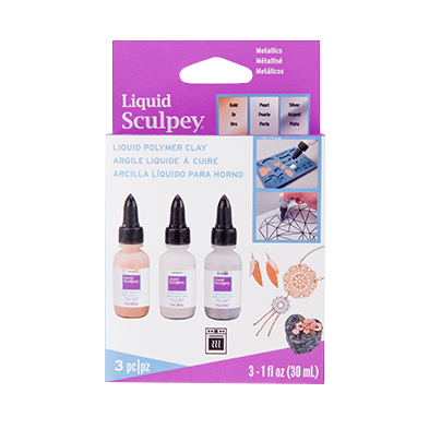 Liquid Sculpey Multipack -- Metallics, 3 x  (29 ml)