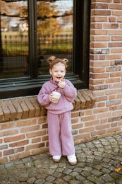 Dziewczęcy zestaw dla dziewczynki – Dusty Mauve