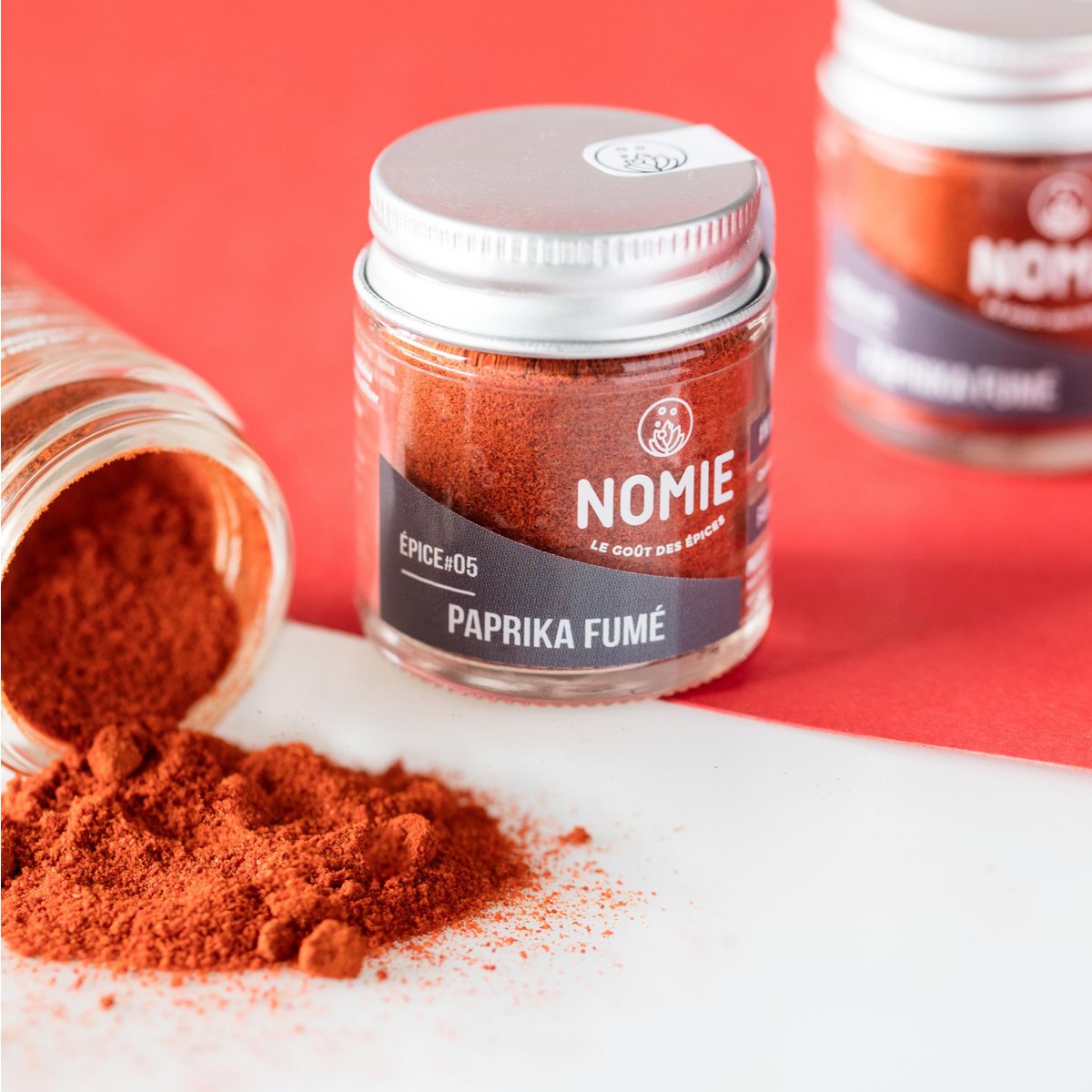 Organic smoked paprika (powder) (60ml)