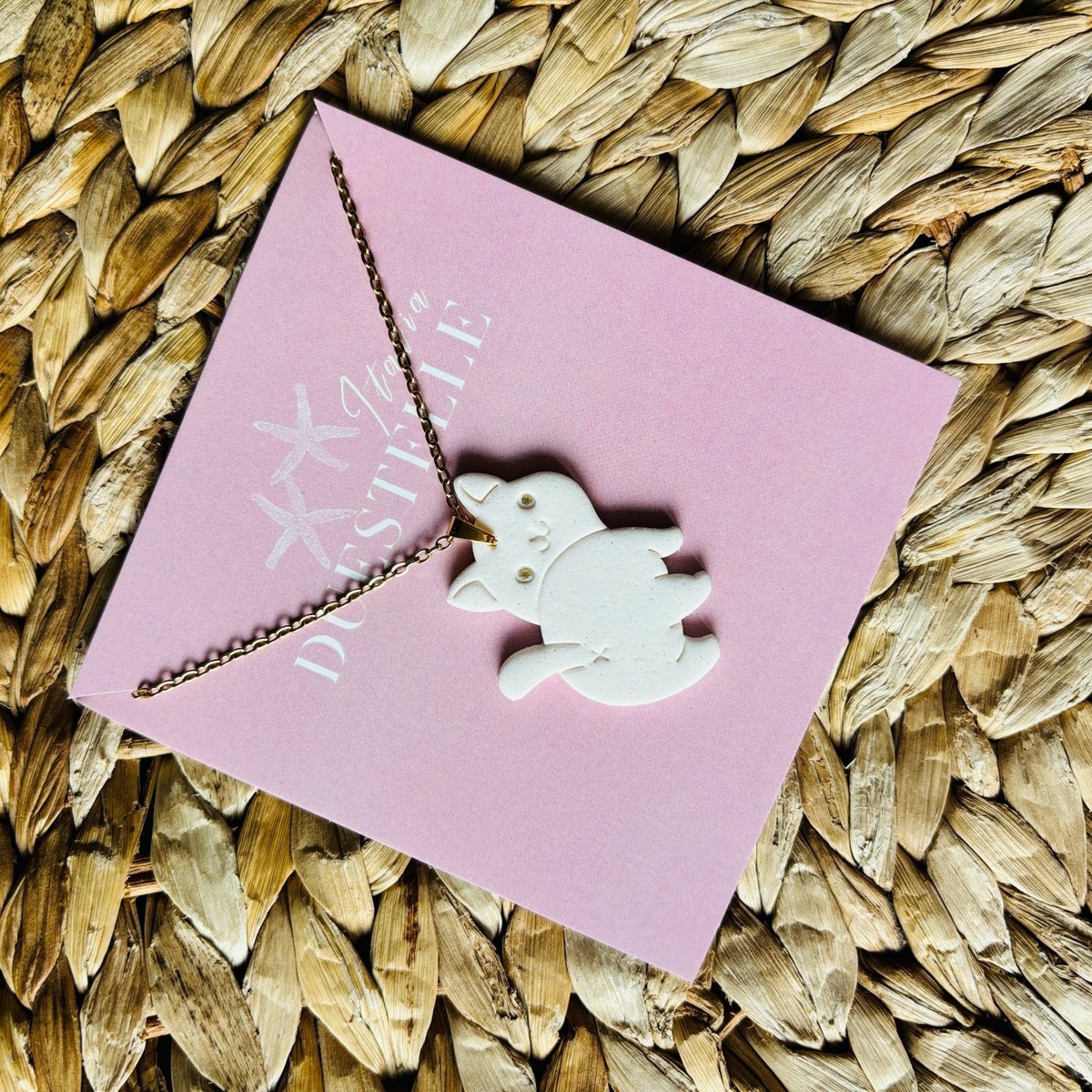 MEOW MAGIC – Girl's Necklace with Gold Cat