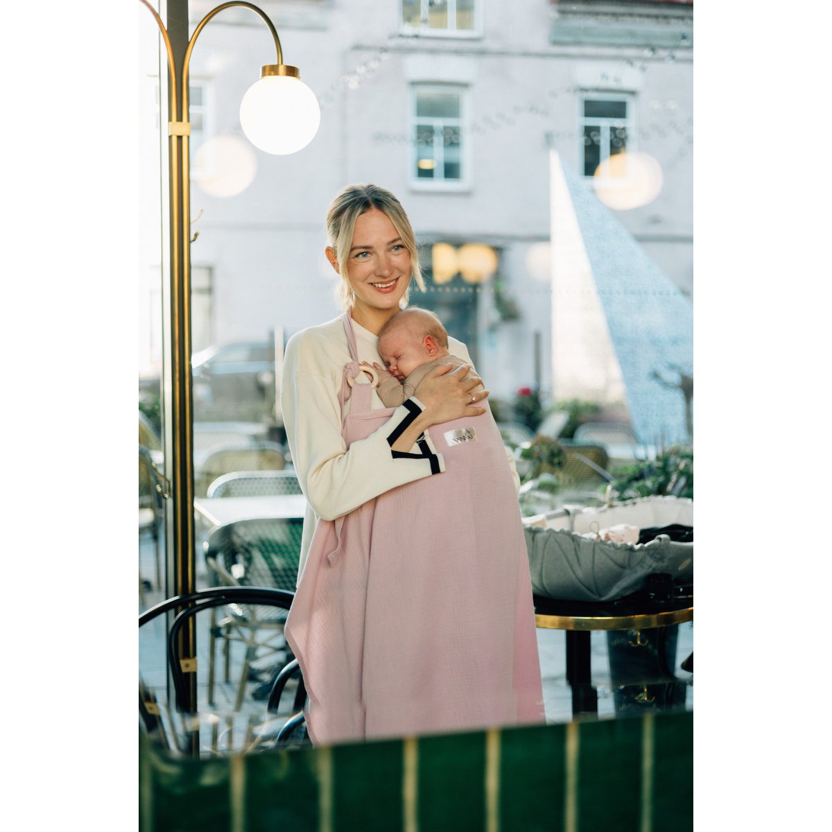 TISU nursing cover, Blush