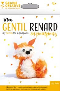DIY POMPON KIT - FOX - available in arpil 2024