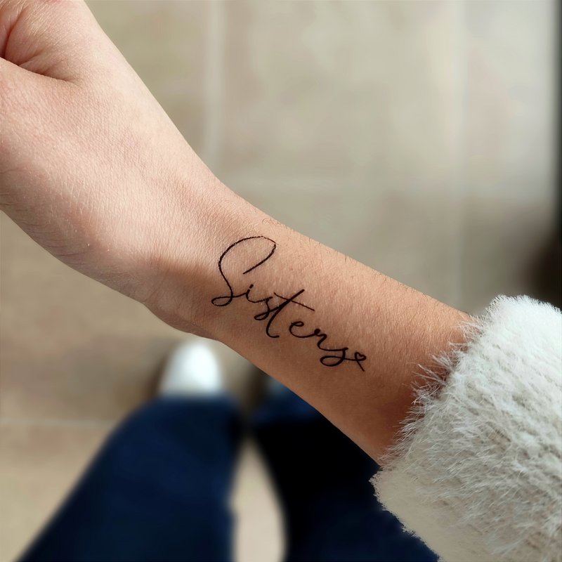 Temporary tattoo: Sisters Online Wholesale | Orderchamp