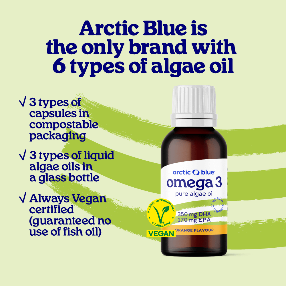 Aceite de algas DHA y EPA - Gotas - Vegano (frasco 30 ml)